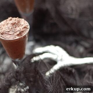 Gruesome Forbidden Rice Halloween Mousse