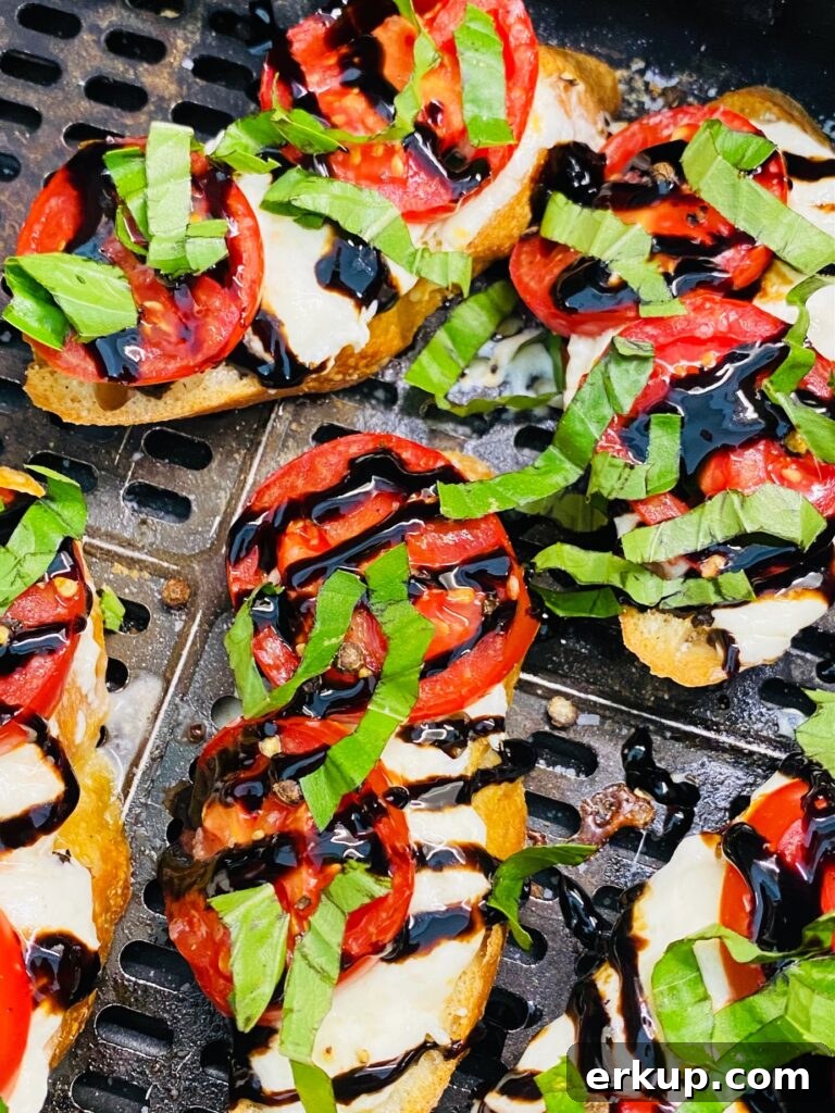 Air Fryer Quinoa Bowls with Roasted Vegetables 13 Air Fryer Tomato Burrata Crostini