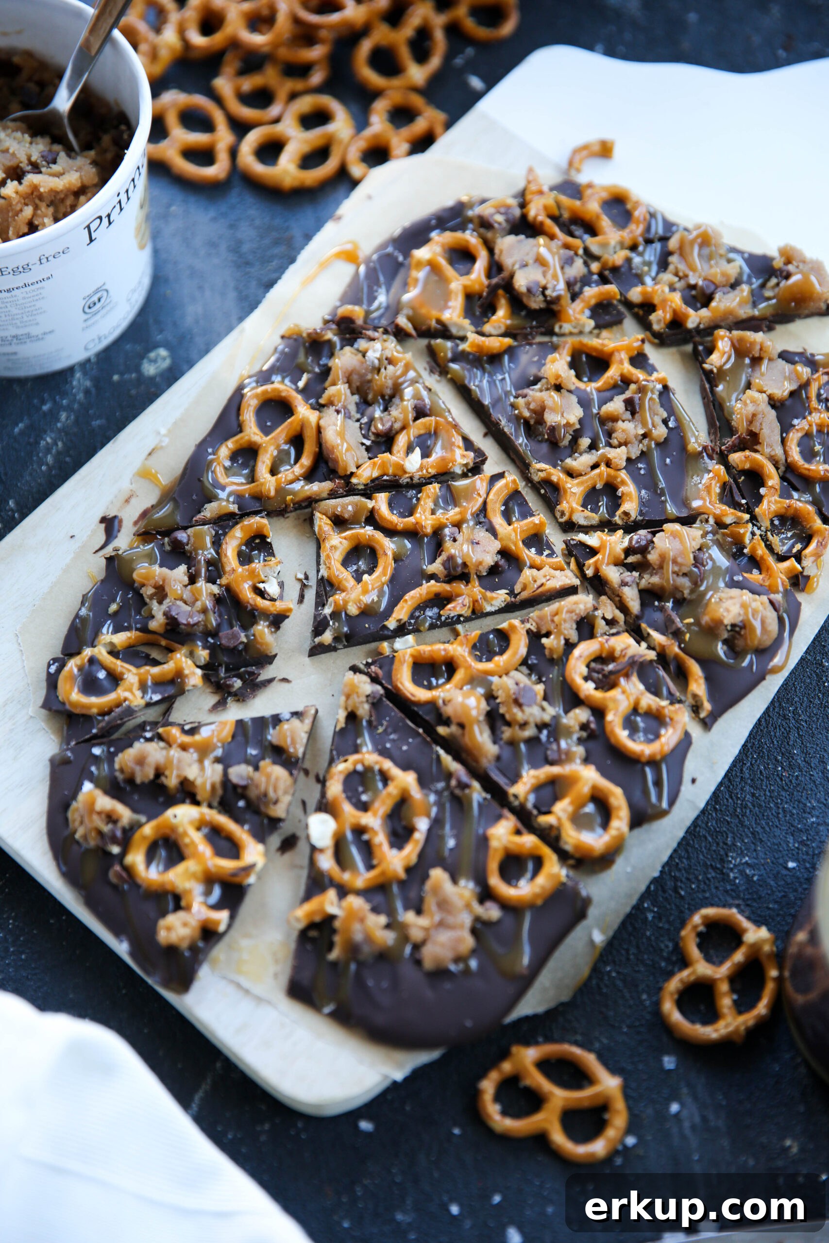 PAleOMG Pretzel Cookie Dough Bark