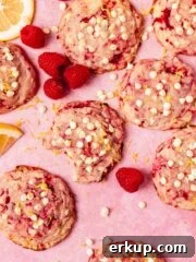 Zesty Lemon White Chocolate Cookies Recipe 18 Lemon Raspberry Cookies