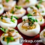 Creole Crab-Stuffed Deviled Eggs thumbnail
