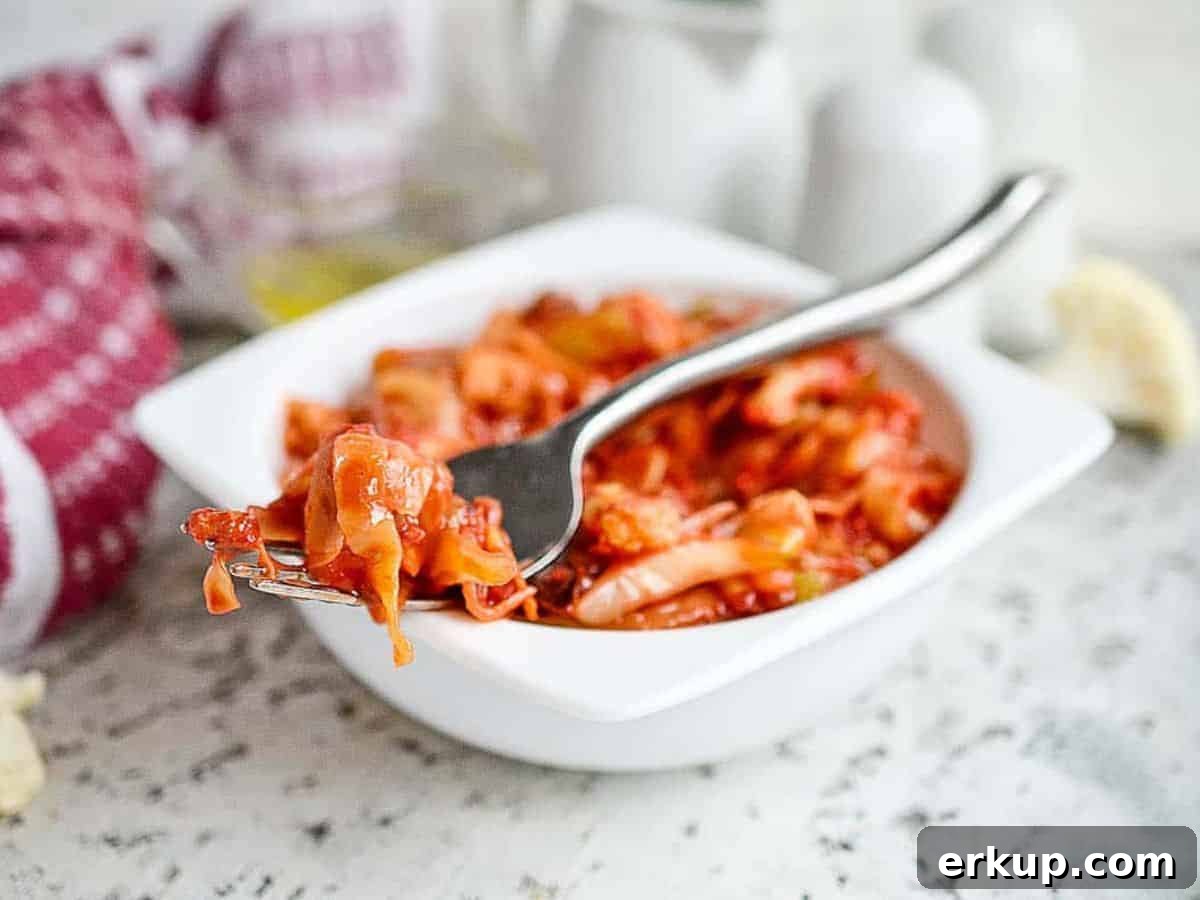 Cabbage Roll in a Bowl.