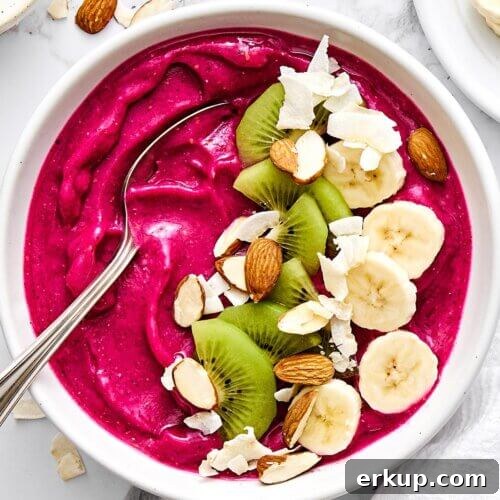 Pitaya smoothie bowl